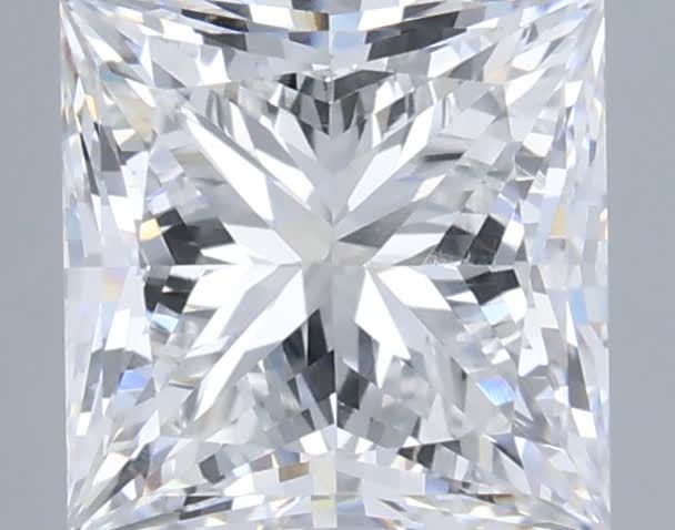 1.08 carat d VVS2 EX Cut IGI princess diamond