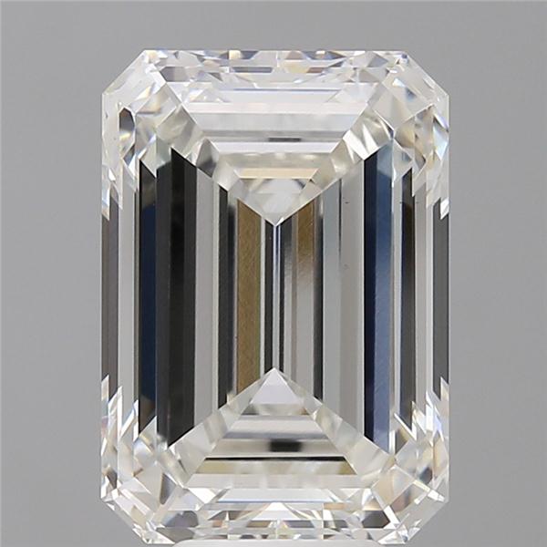 7.50 ct. emerald Lab Grown Diamond front image