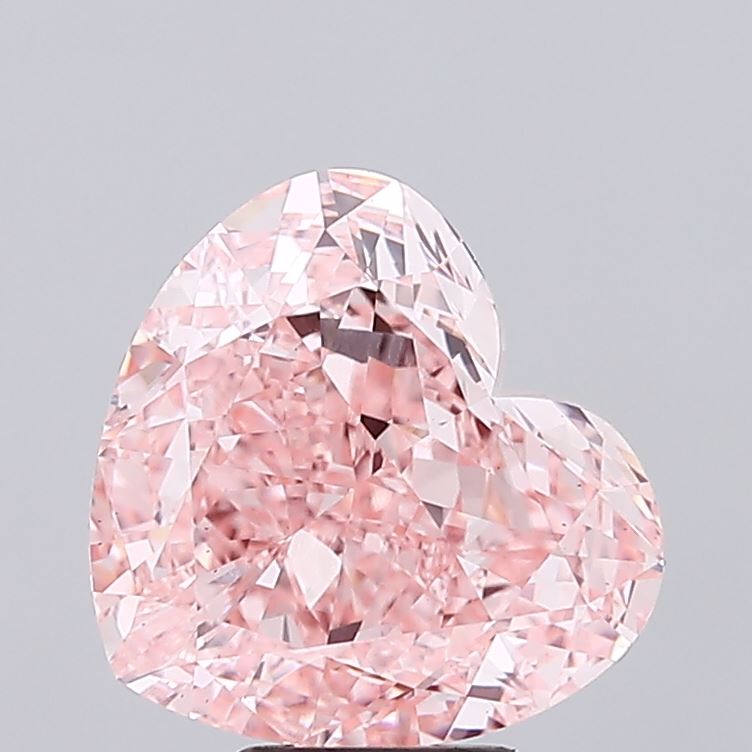 7.07 ct. heart Lab Grown Diamond front image