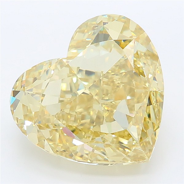 6.09 ct. heart Lab Grown Diamond front image