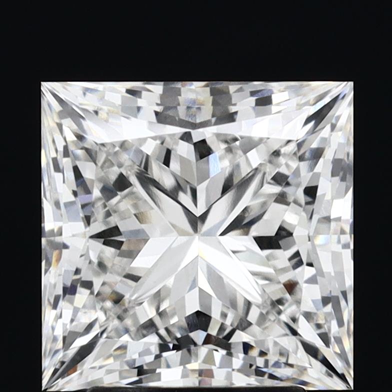 3.08 carat f VVS2 EX Cut IGI princess diamond