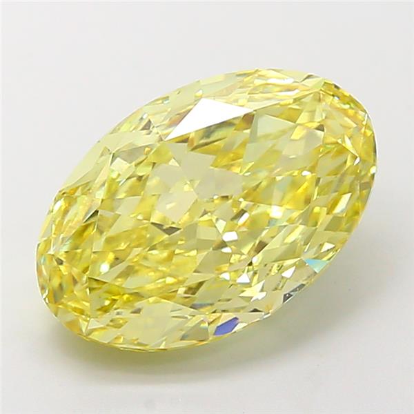 5.19 ct. oval Lab Grown Diamond front image
