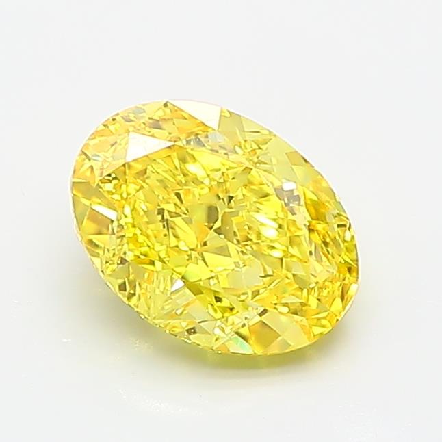 1.24 ct. oval Lab Grown Diamond front image