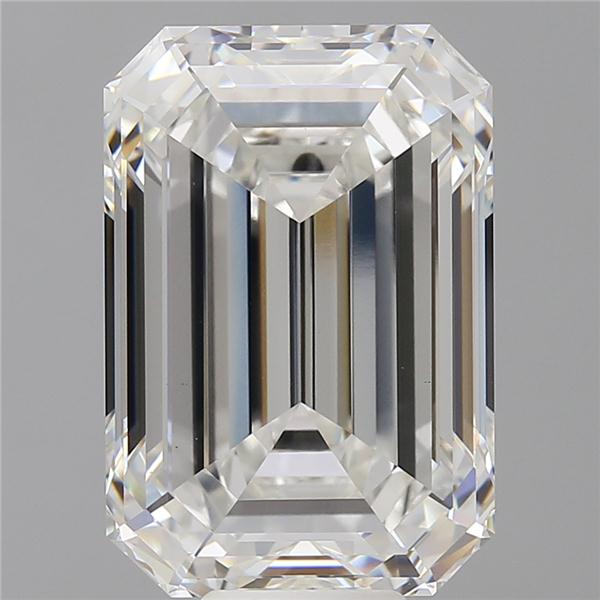 12.50 ct. emerald Lab Grown Diamond front image