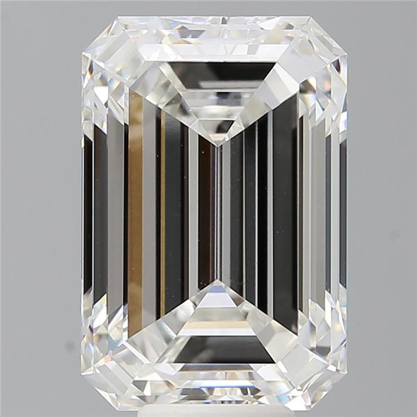 9.60 ct. emerald Lab Grown Diamond front image