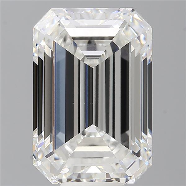 12.09 ct. emerald Lab Grown Diamond front image