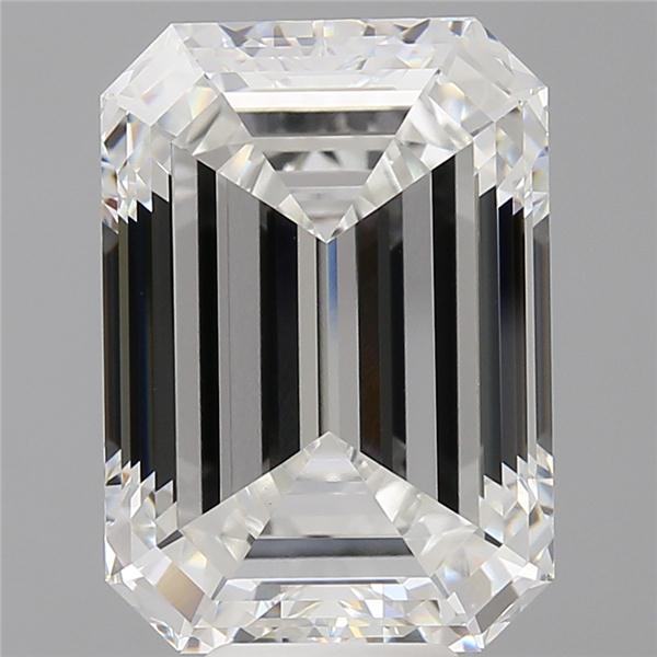10.09 ct. emerald Lab Grown Diamond front image