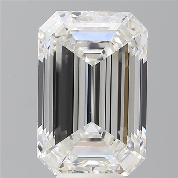 7.53 ct. emerald Lab Grown Diamond front image