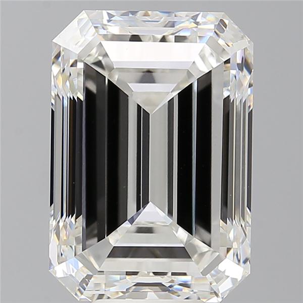 9.50 ct. emerald Lab Grown Diamond front image