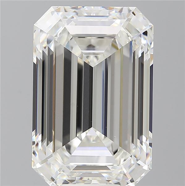 12.05 ct. emerald Lab Grown Diamond front image
