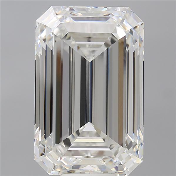 14.09 ct. emerald Lab Grown Diamond front image