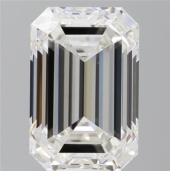 12.05 ct. emerald Lab Grown Diamond front image