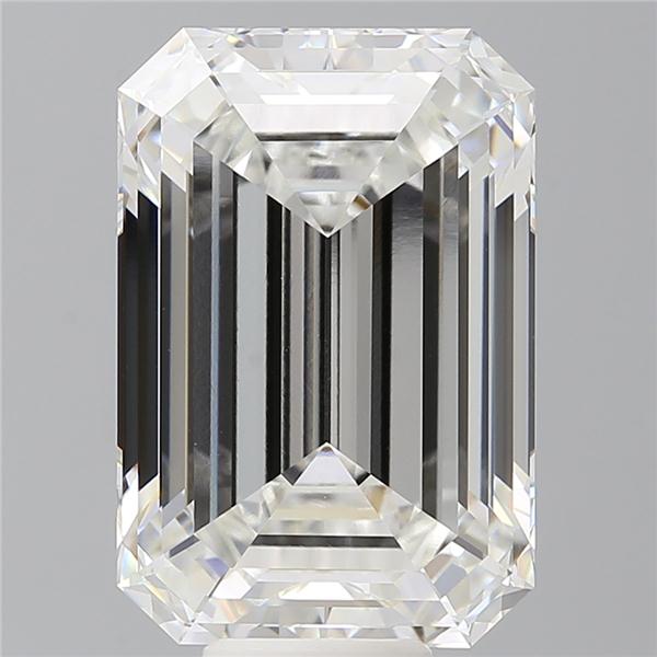 11.53 ct. emerald Lab Grown Diamond front image