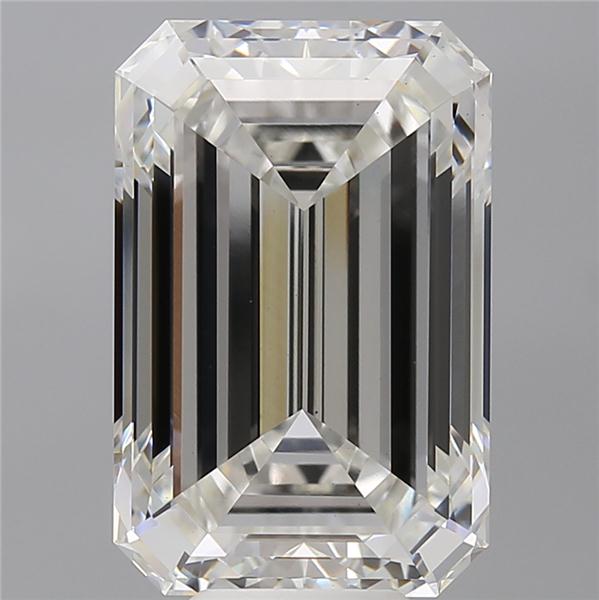 10.09 ct. emerald Lab Grown Diamond front image