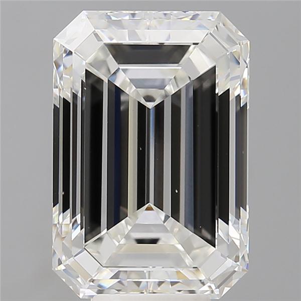 8.53 ct. emerald Lab Grown Diamond front image