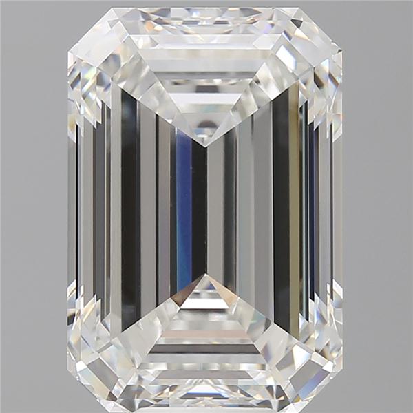 11.55 ct. emerald Lab Grown Diamond front image