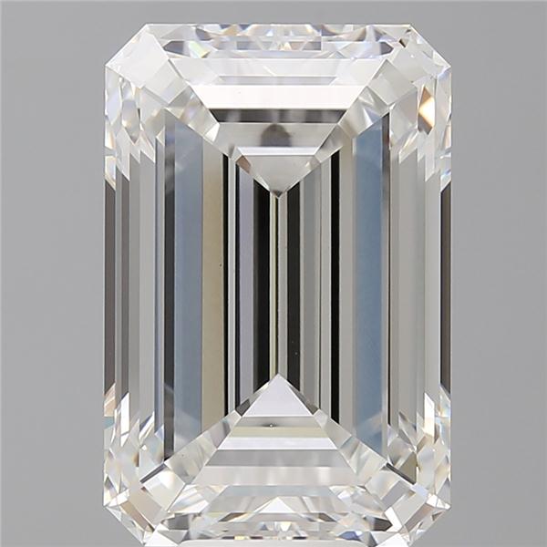 10.55 ct. emerald Lab Grown Diamond front image