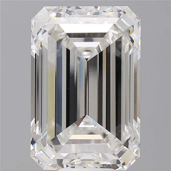 12.50 ct. emerald Lab Grown Diamond front image