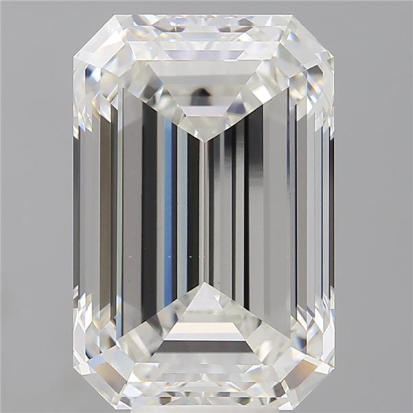 11.54 ct. emerald Lab Grown Diamond front image