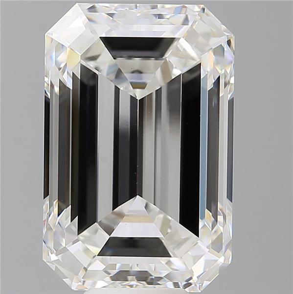 11.57 ct. emerald Lab Grown Diamond front image