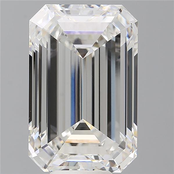 10.60 ct. emerald Lab Grown Diamond front image