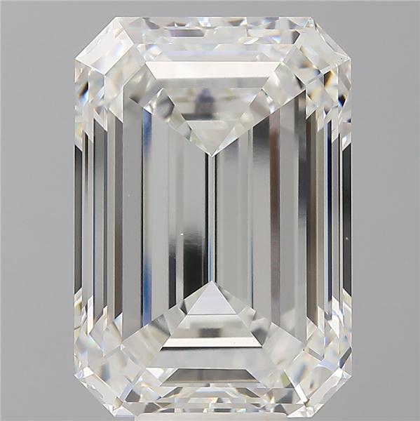 11.55 ct. emerald Lab Grown Diamond front image