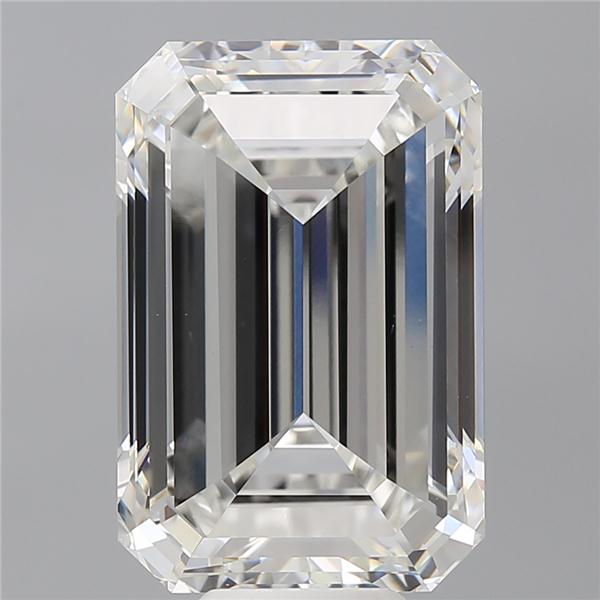 12.00 ct. emerald Lab Grown Diamond front image