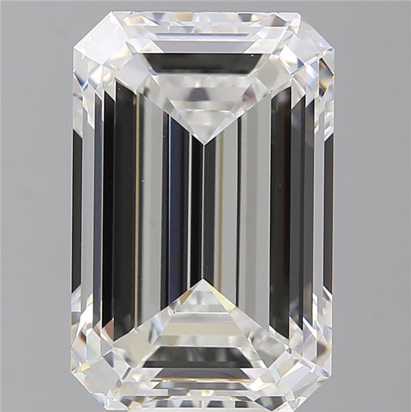 10.51 ct. emerald Lab Grown Diamond front image