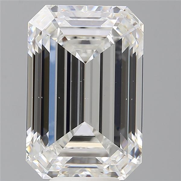 8.51 ct. emerald Lab Grown Diamond front image