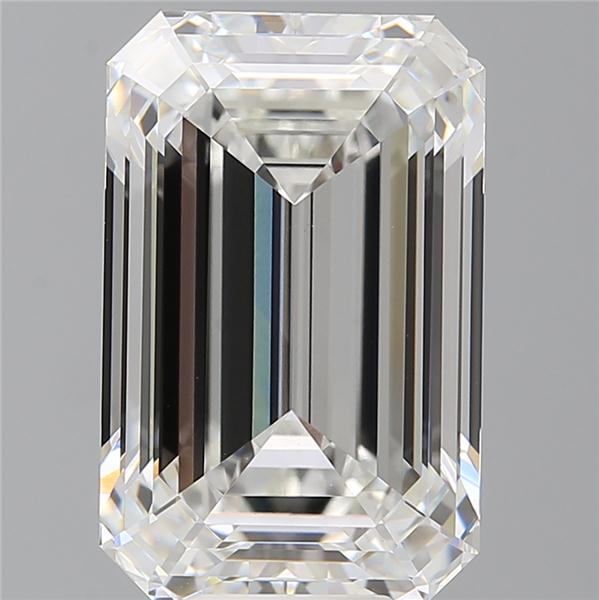 10.09 ct. emerald Lab Grown Diamond front image
