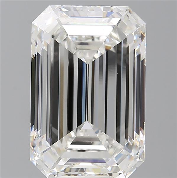 11.59 ct. emerald Lab Grown Diamond front image