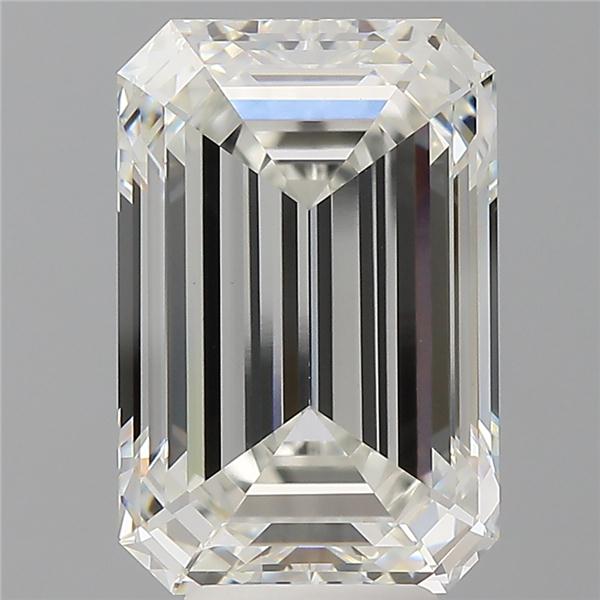 7.09 ct. emerald Lab Grown Diamond front image