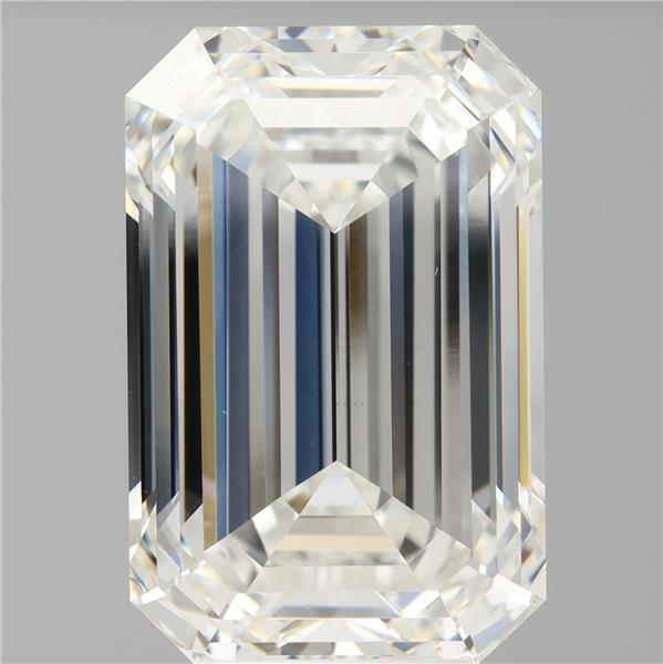 7.09 ct. emerald Lab Grown Diamond front image