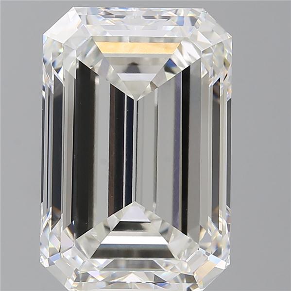 12.04 ct. emerald Lab Grown Diamond front image