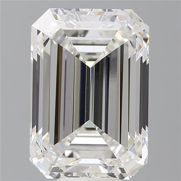 11.55 ct. emerald Lab Grown Diamond front image