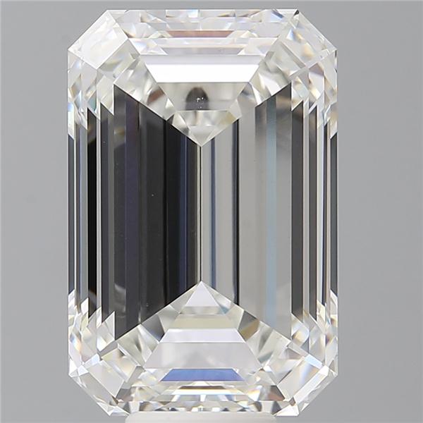 11.51 ct. emerald Lab Grown Diamond front image