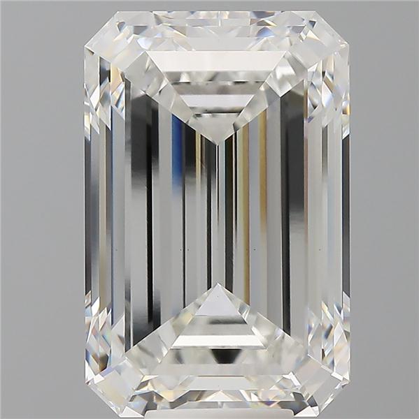 11.52 ct. emerald Lab Grown Diamond front image