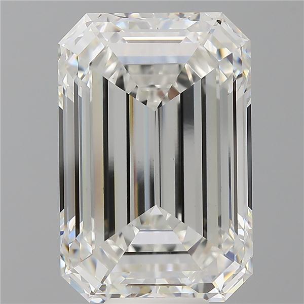 12.07 ct. emerald Lab Grown Diamond front image