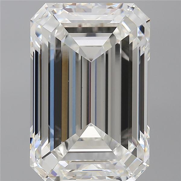 11.60 ct. emerald Lab Grown Diamond front image