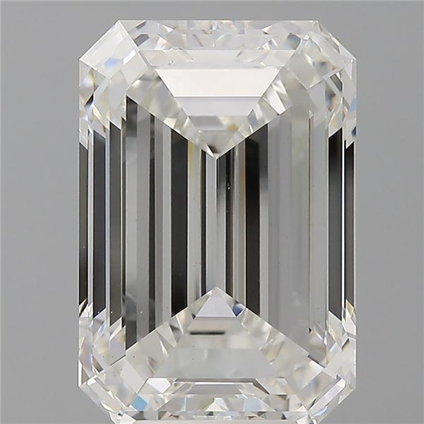 8.55 ct. emerald Lab Grown Diamond front image