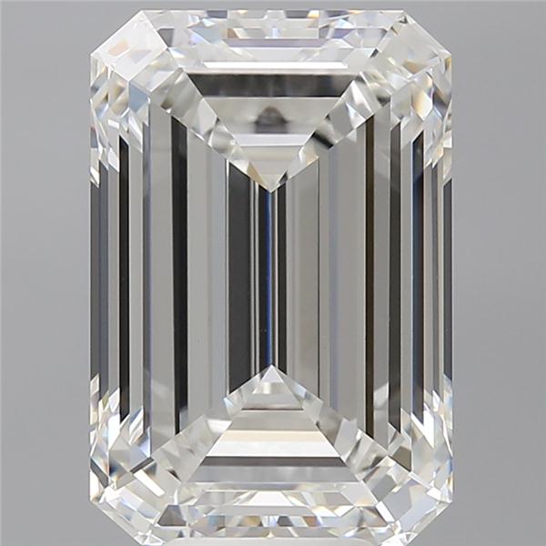 8.60 ct. emerald Lab Grown Diamond front image