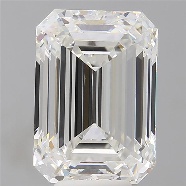 7.54 ct. emerald Lab Grown Diamond front image