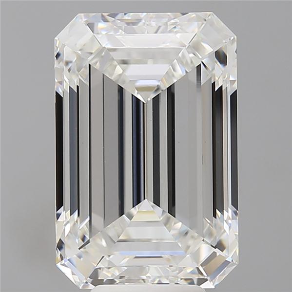 8.54 ct. emerald Lab Grown Diamond front image