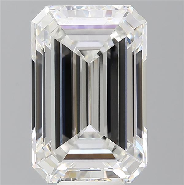 10.09 ct. emerald Lab Grown Diamond front image