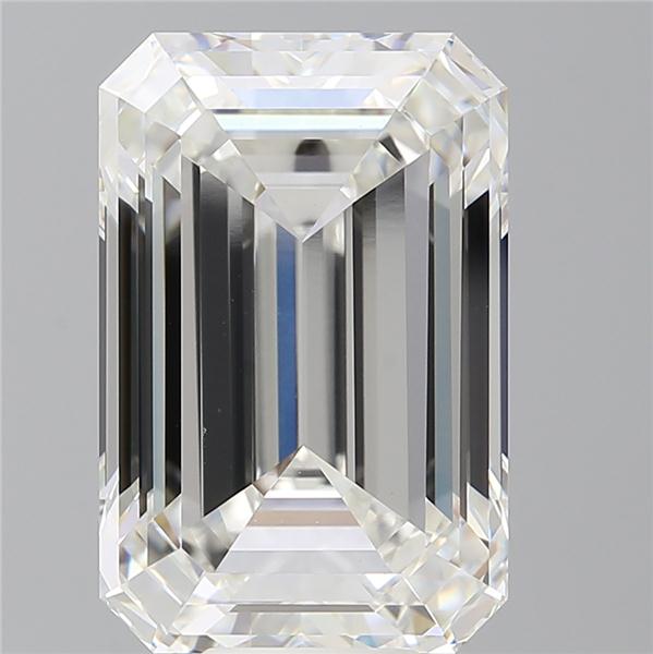 11.56 ct. emerald Lab Grown Diamond front image