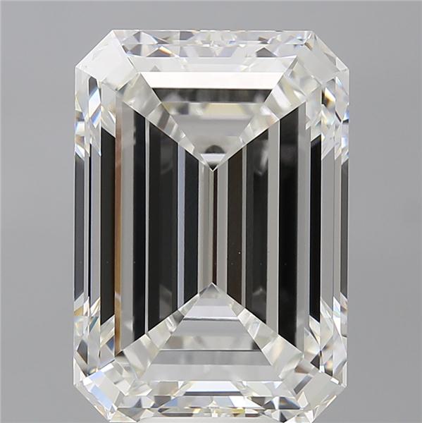 11.52 ct. emerald Lab Grown Diamond front image