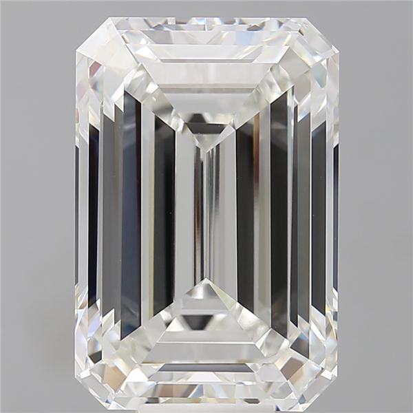 12.54 ct. emerald Lab Grown Diamond front image
