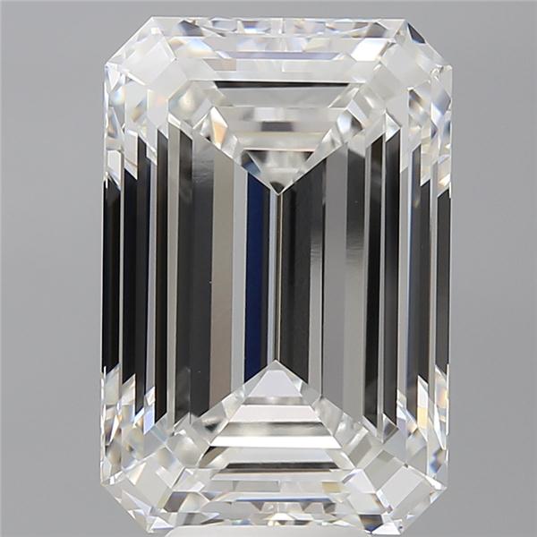 9.09 ct. emerald Lab Grown Diamond front image