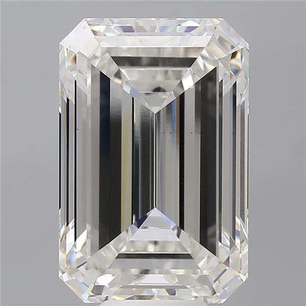 10.53 ct. emerald Lab Grown Diamond front image