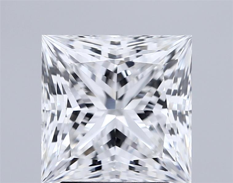 2.02 ct. princess Lab Grown Diamond front image